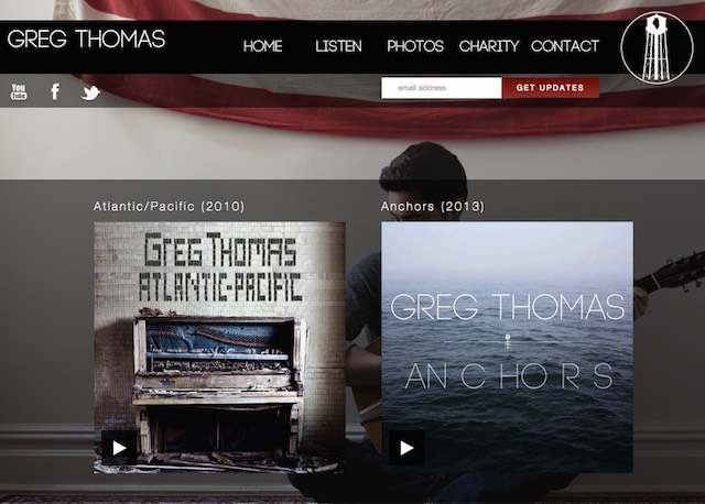 Greg Thomas Website